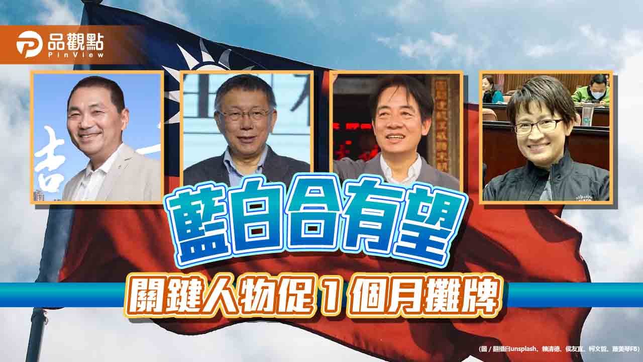 藍白合民調勝賴蕭，支持者盼韓國瑜出面整合 蕃新聞