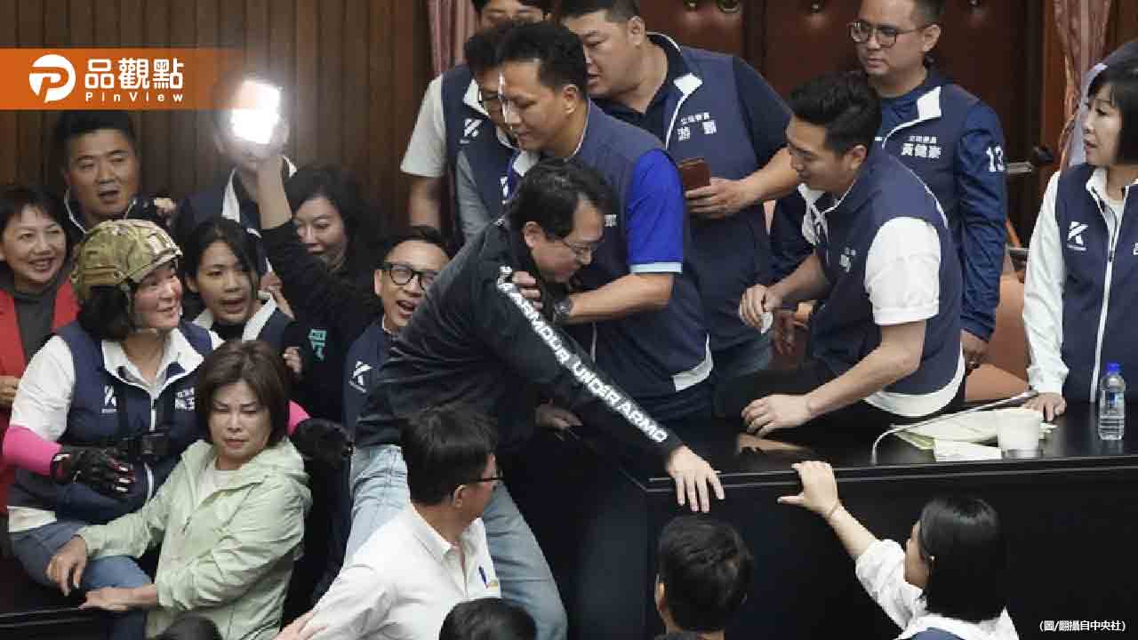 台灣立法院暴力事件引發政治與社會輿論風波