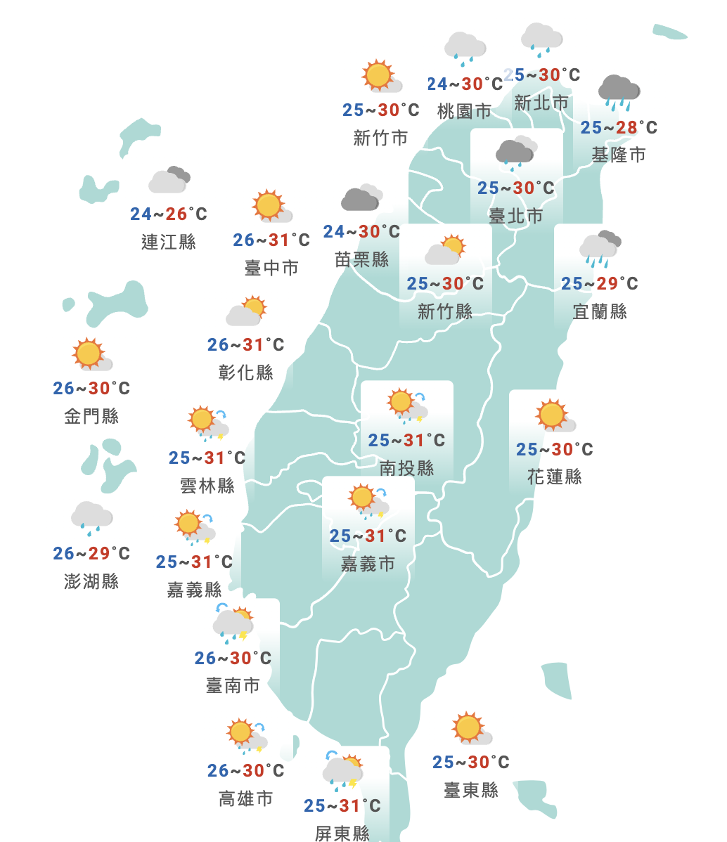 東北季風來襲！全台降雨降溫 18日北部急凍16度