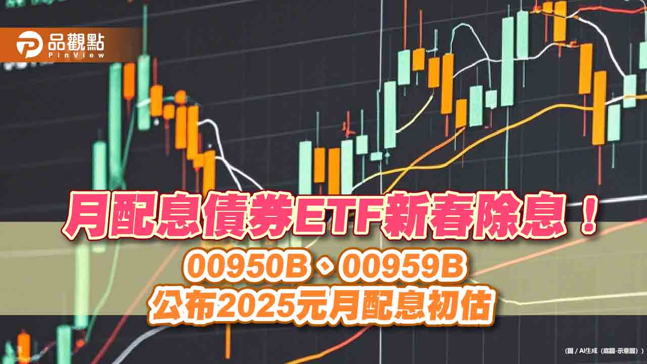 00950B、00959B新年元月配息出爐　想領息最晚這天買進！