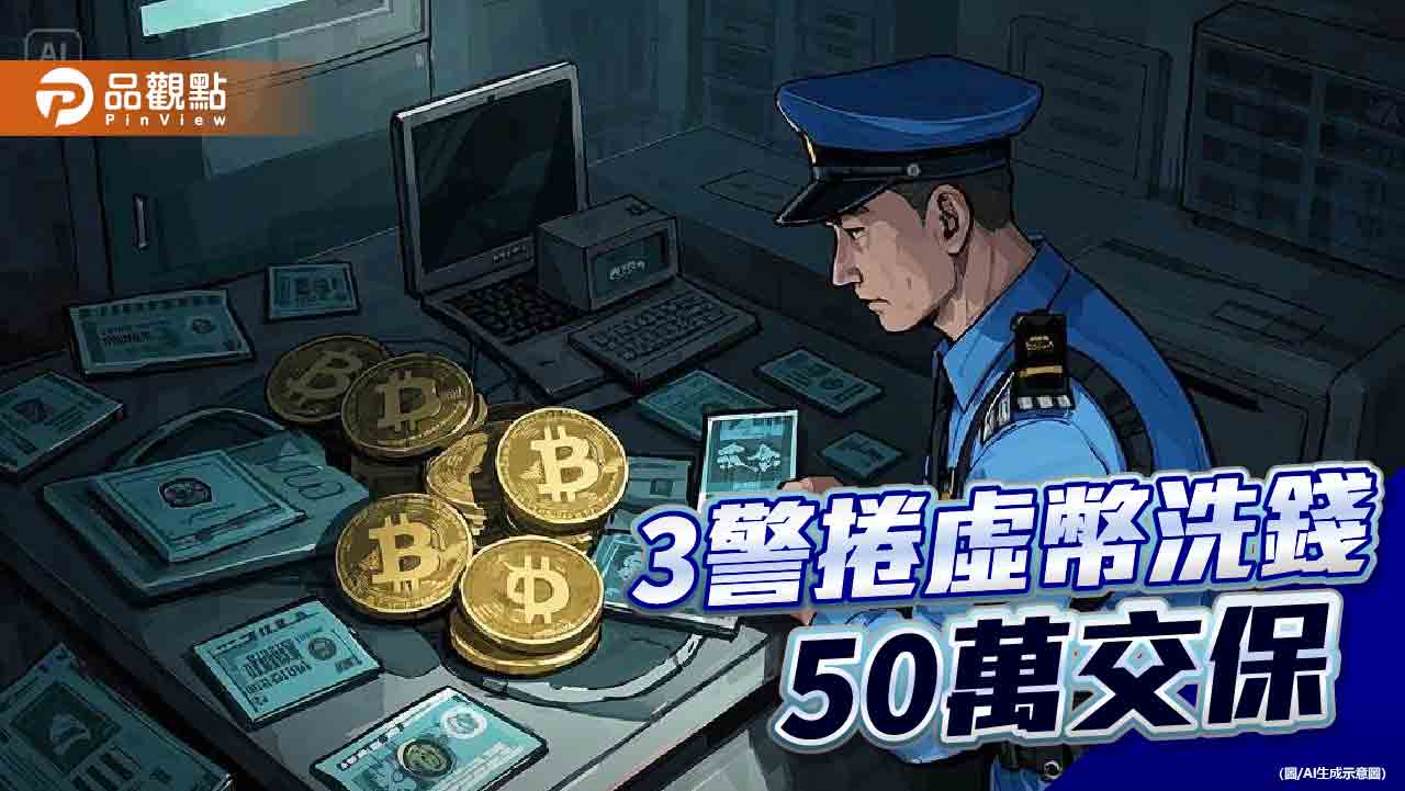 土城警分局偵查隊長投資虛幣　帳戶金流異常遭檢警搜索約談