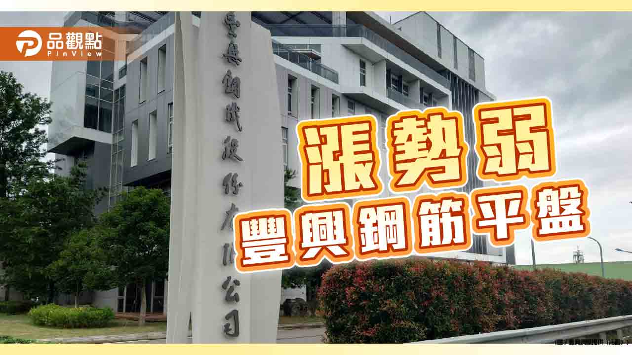 豐興鋼筋平盤 期待打底反彈