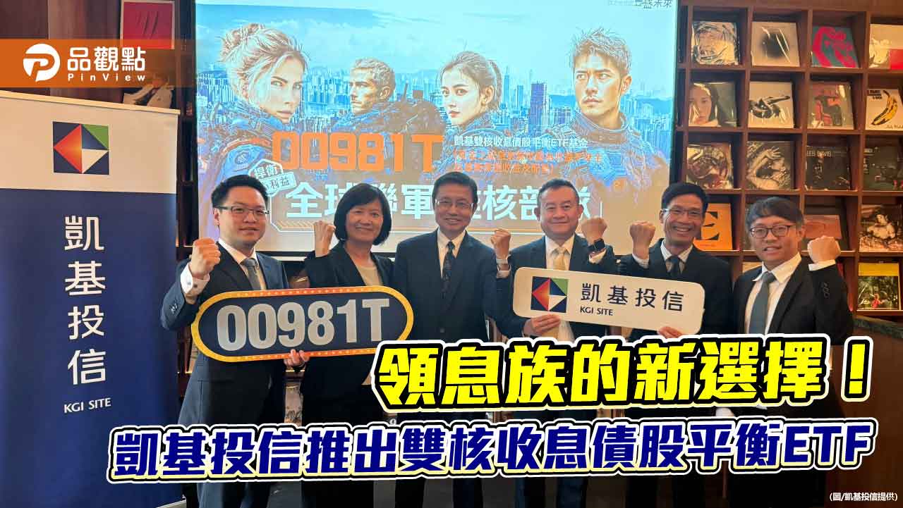 台股25大企業＋全球BBB級債！00981T幫你混搭　領息新選擇