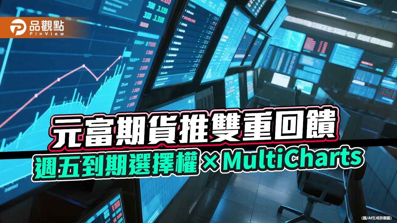 元富期貨放送！週五到期選擇權下單　週週送回饋金