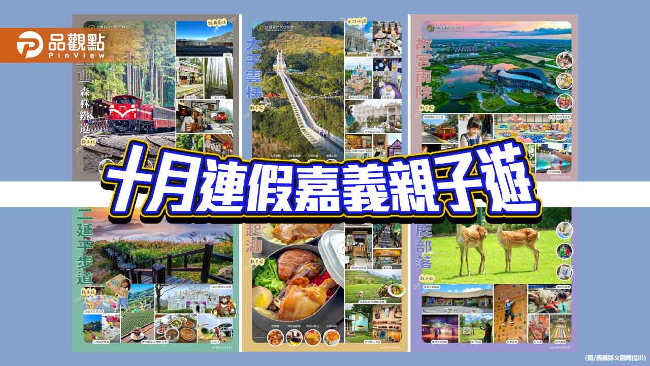 十月連假嘉義親子遊 山林鐵道到觀光工廠一次玩透透