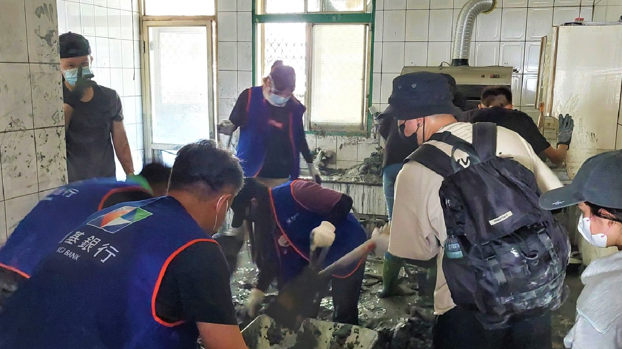 凱基設天災急難救助專案2000萬　百人志工隊赴花蓮助重建