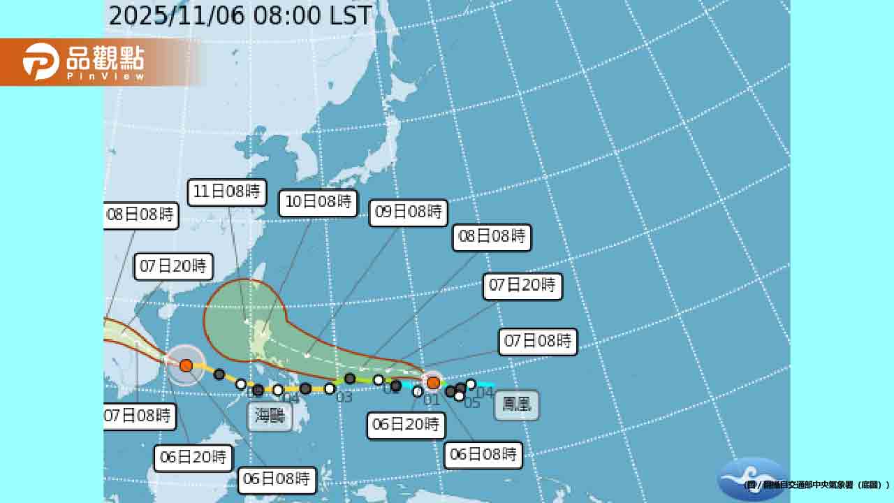 鳳凰颱風下週恐襲台！暴風及大量致災雨