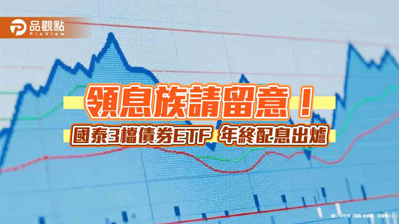 00687B、00933B、00781B年終配息囉！國泰揭配息初估　這天入帳