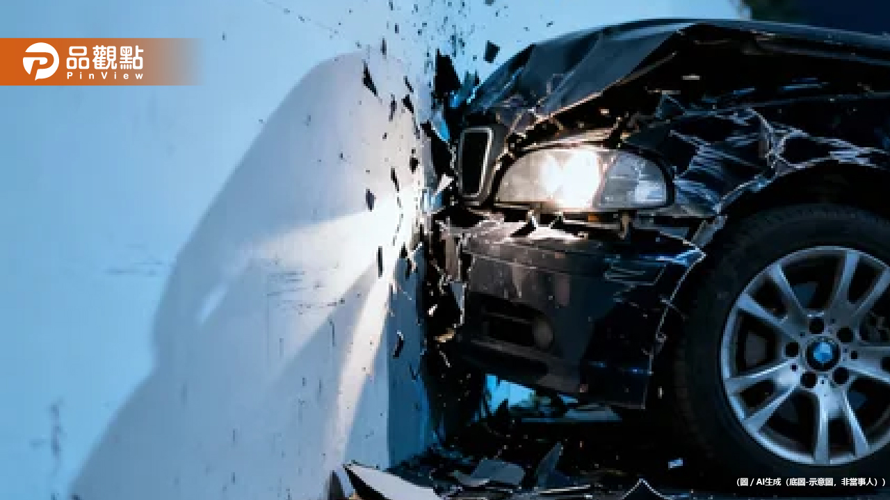 基隆深夜重大車禍！休旅車猛撞橋墩釀1死1傷