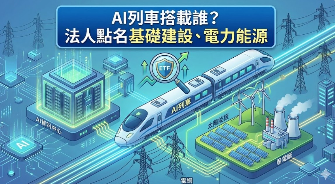AI需要基礎建設、電力能源　法人叫好相關基金、ETF