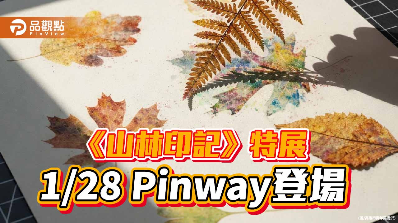 把柴山生態帶進青創基地  《山林印記》特展1/28Pinway登場