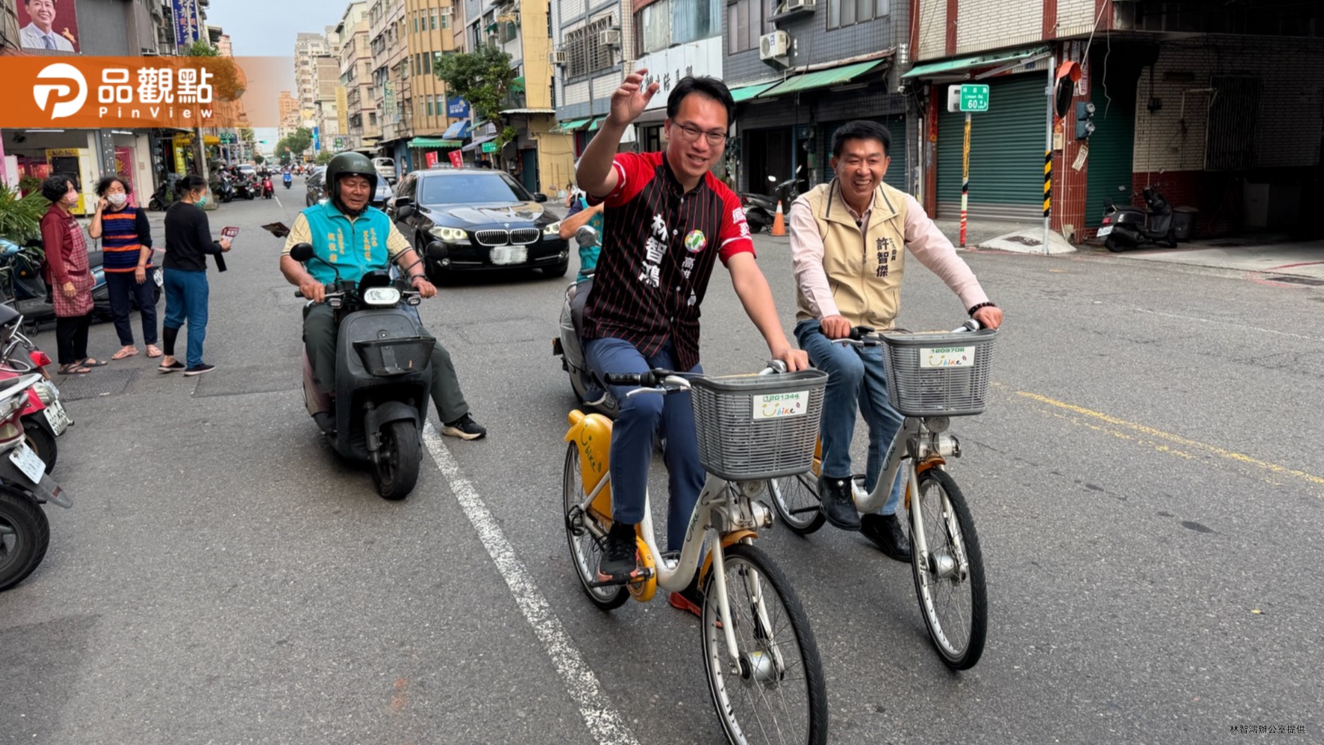 許智傑跨派系力挺林智鴻　鳳山議員初選展現情義合體