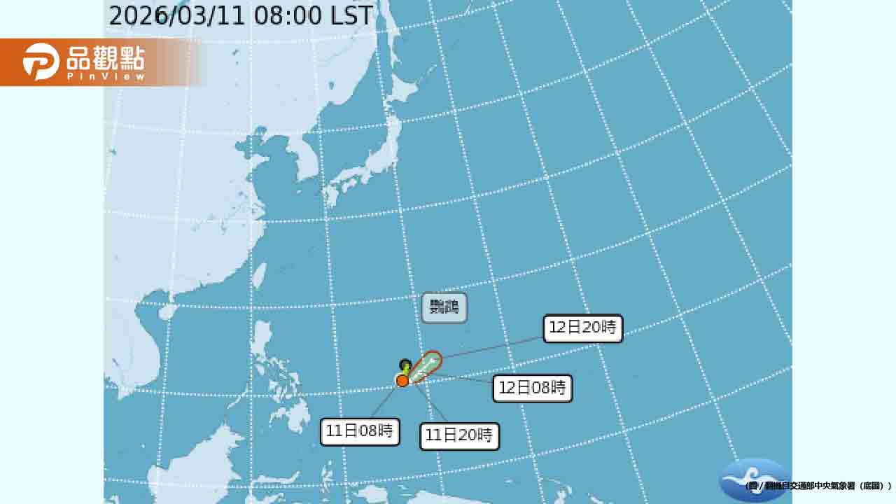 鸚鵡颱風生成！台灣再迎新一波冷氣團 溫差恐超過10度