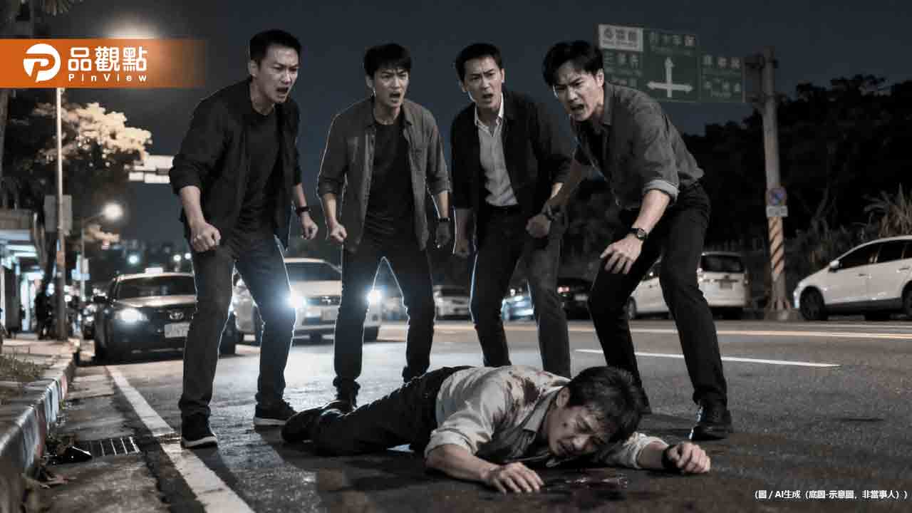 五股餐酒館爆衝突！大叔被4男圍毆到滿臉血