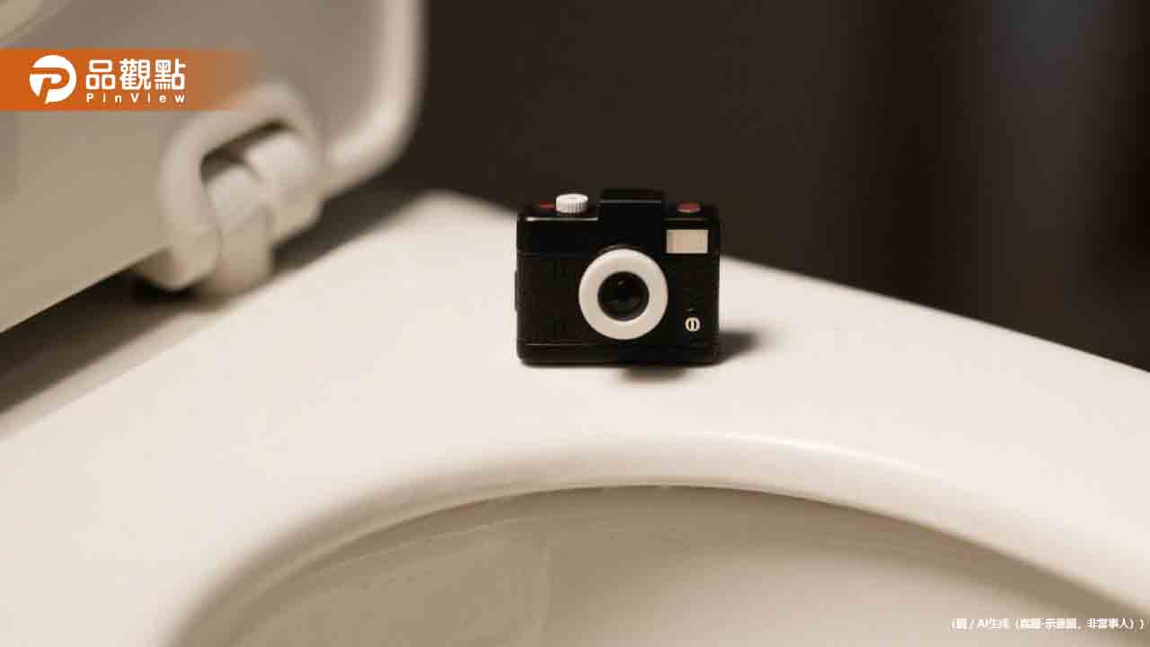 台鐵員工竟偷拍！30歲男員工在廁所裝針孔