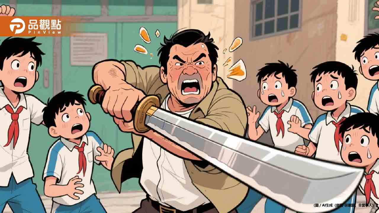 東大門夜市醉漢不爽學生太吵！竟持90公分劍揮舞恐嚇 