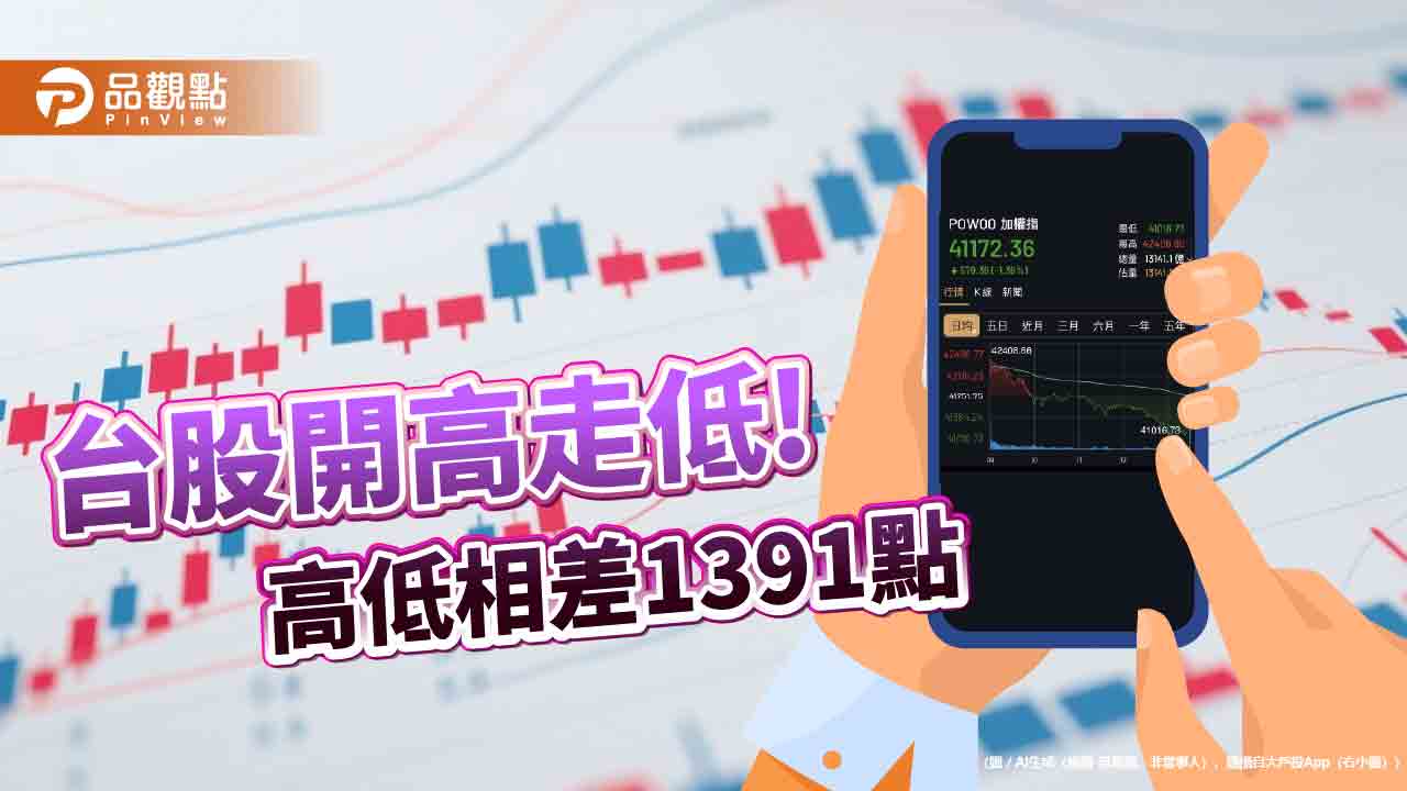 台股跌579點！守不住新高42408　法人寄望它