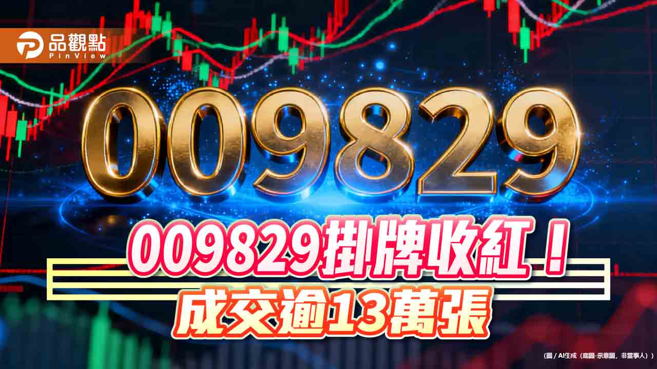 大華銀韓國KOSPI 50(009829)掛牌首日漲3.97％　前10大持股一表掌握