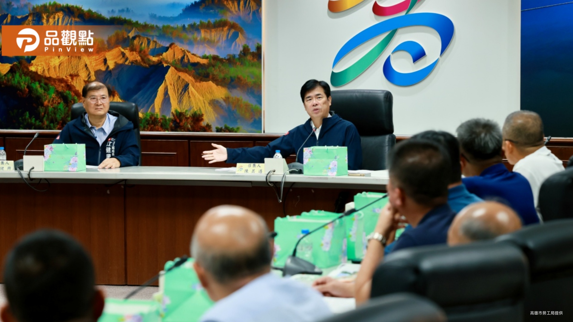 陳其邁感謝勞工自治委員會 持續為基層發聲捍衛勞權