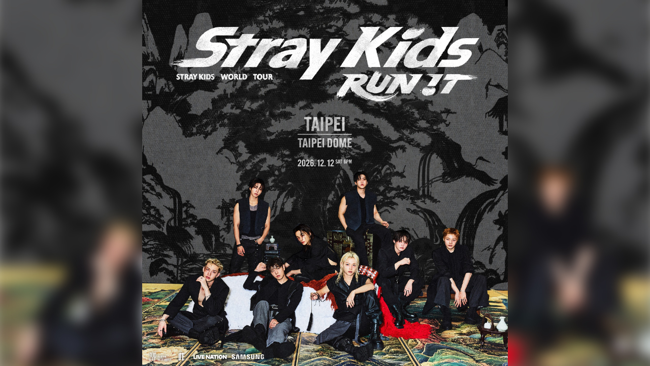 Stray Kids臺北大巨蛋12月演唱會 三星推購機享專屬購票序號