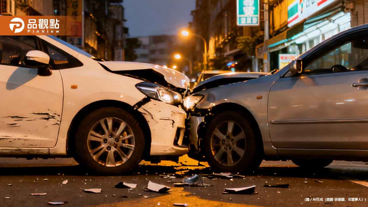 連環撞8車還出拳襲警!中壢男瘋狂暴衝市區釀4傷
